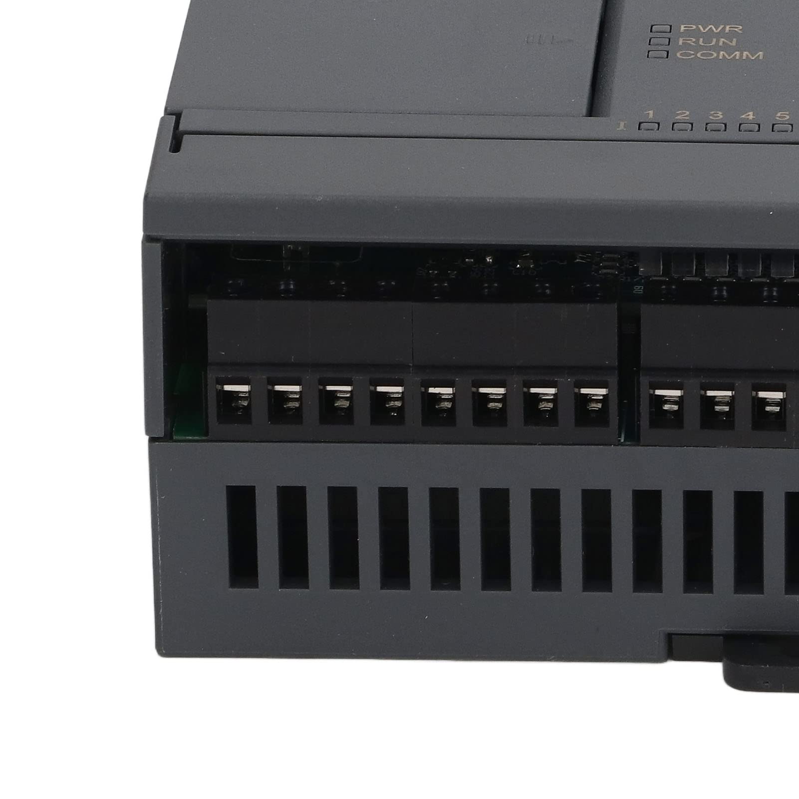 Moduł sterownika PLC Programowalny sterownik logiczny Zdalne pozyskiwanie wejść/wyjść 8 DI 8 DO 6 AI 2 AO Moduł rozszerzeń wejść analogowych i wyjść dla systemów automatyki