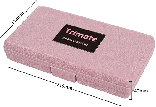 Miniatura 3 de Trimate, juego de herramientas rosadas, incluye martillo, juego de destornilladores, alicates (kit de herramientas para el hogar, la oficina o el