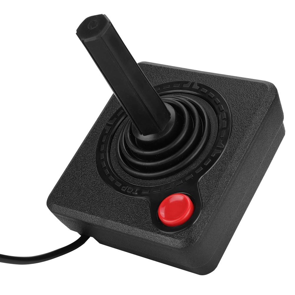 Delaman Controlador de Joystick 3D, Retro Classic Control de Juegos Analógico 3D para Atari 2600