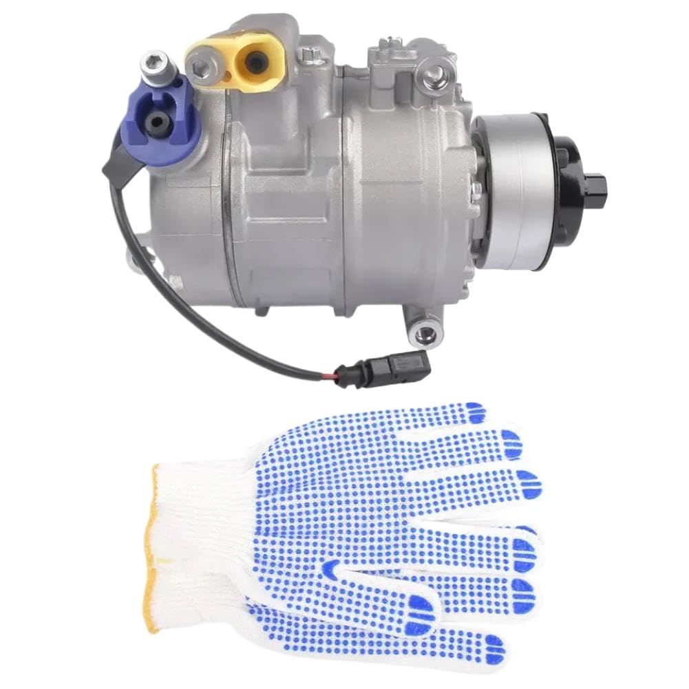 Dvchjnpwt Onecolor Ac Compressor Replacement Compatible With A4 A6 A8 Rs4 Rs5 Allroad 4.2L 5.2L Ap01 4F0260805l