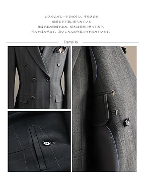 LANVIN メンズダブルブレストスーツ カーキ LANVIN メンズダブルブレストスーツ カーキ ランバン(LANVIN