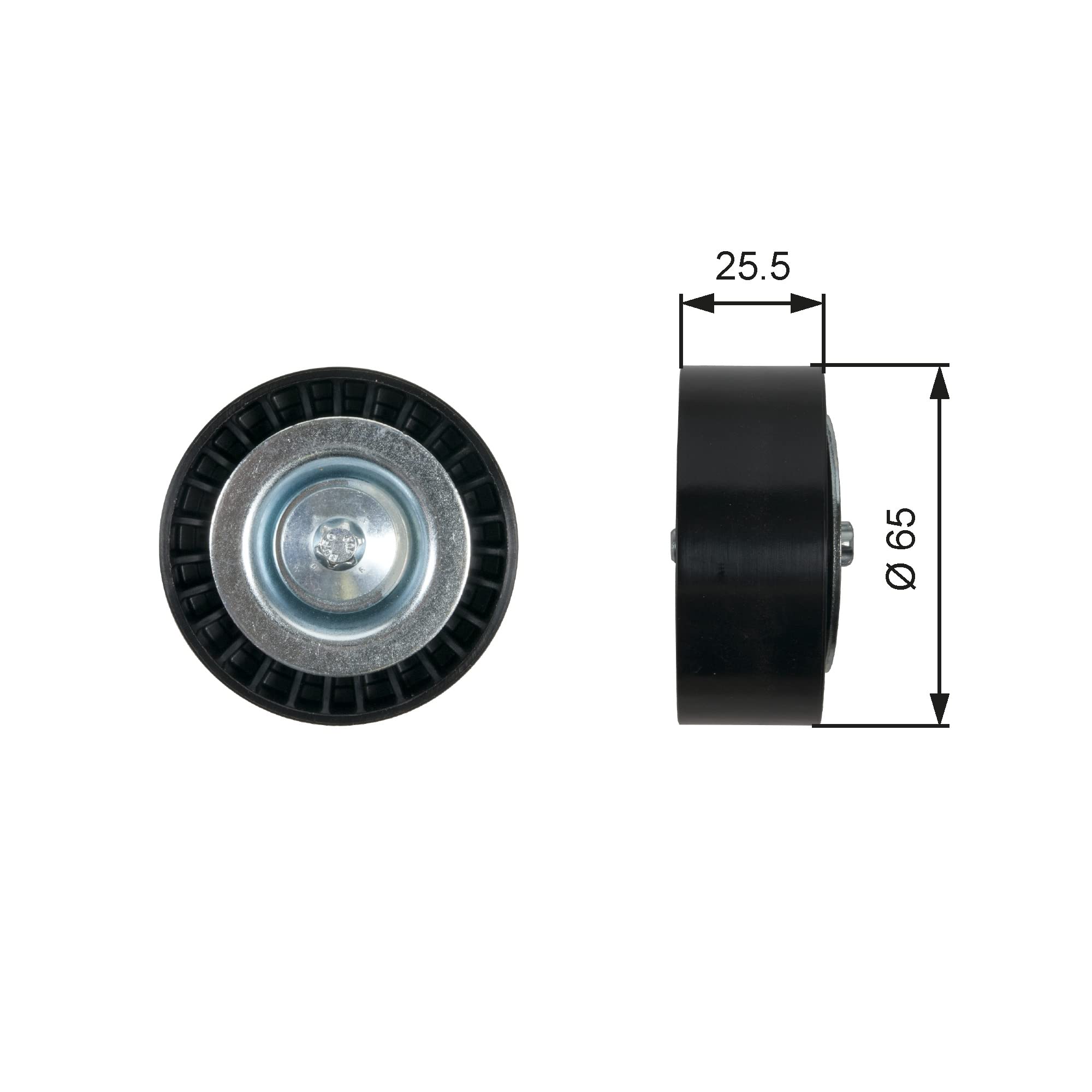 Gates T36454 Galoppino Guidacinghia Cinghia Poly-V-image