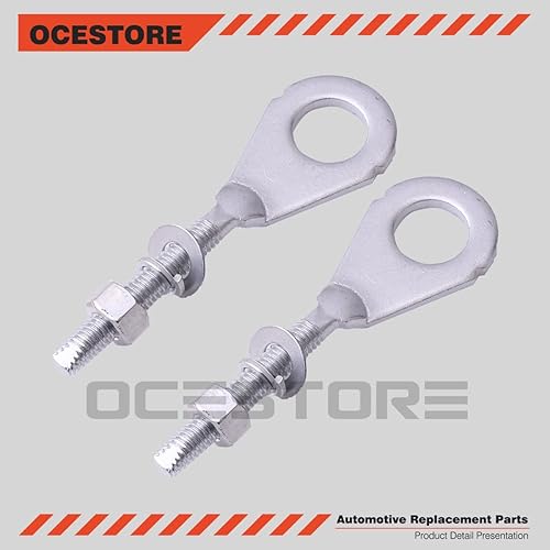 Miniatura 3 de OCESTORE 2 tensores ajustadores de cadena trasera 95014-10010 para QA50 Z50A XR70R XR80R XL100S XL80S CRF70 CRF80 CRF100 CT70 XR70 XR80 XR100