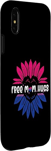 Miniatura 9 de iPhone 11 Pro Bisexual Free Mom Hugs Sunflower Bi Pride Flag Lgbtq Mama Case
