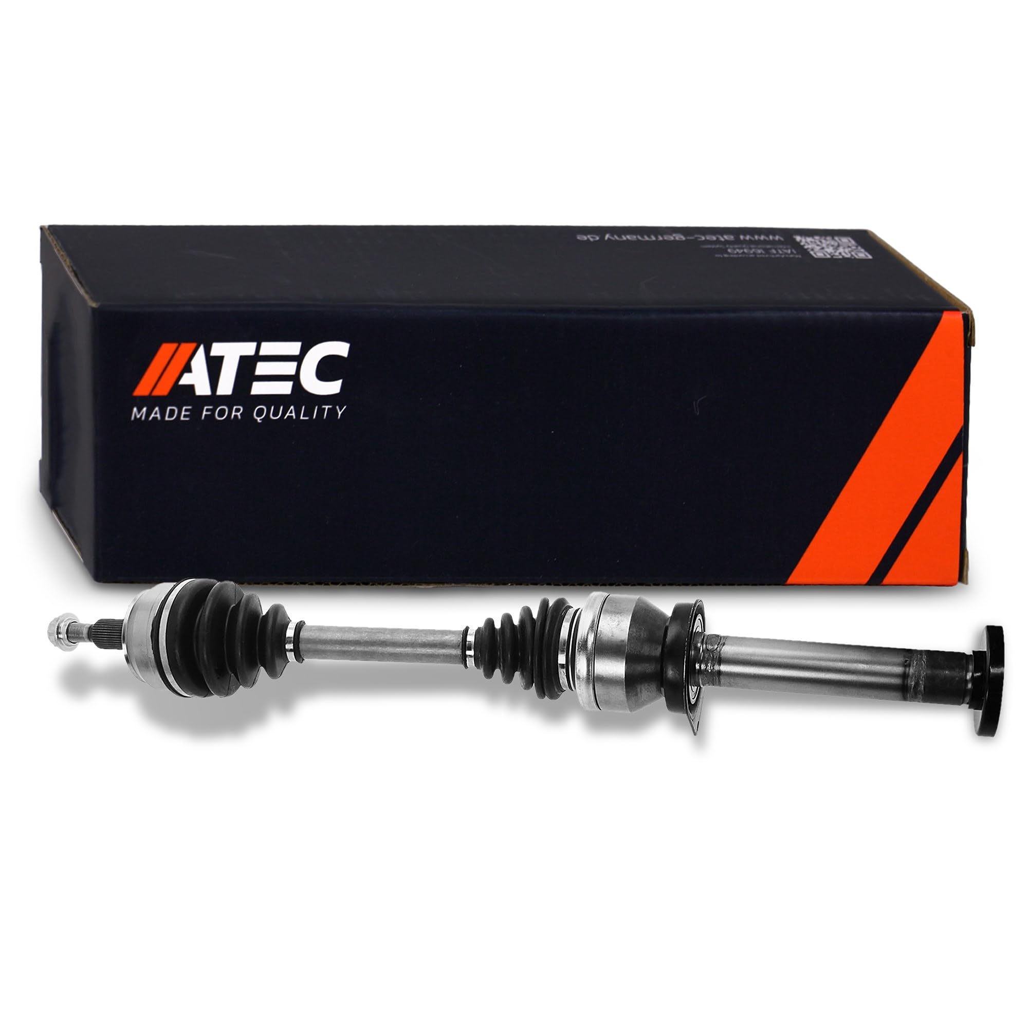 ATEC Germany 1x Eje de transmisión delantero derecho Compatible con VW MULTIVAN T5 (7HM, 7HN, 7HF, 7EF, 7EM, 7EN), TRANSPORTER T5