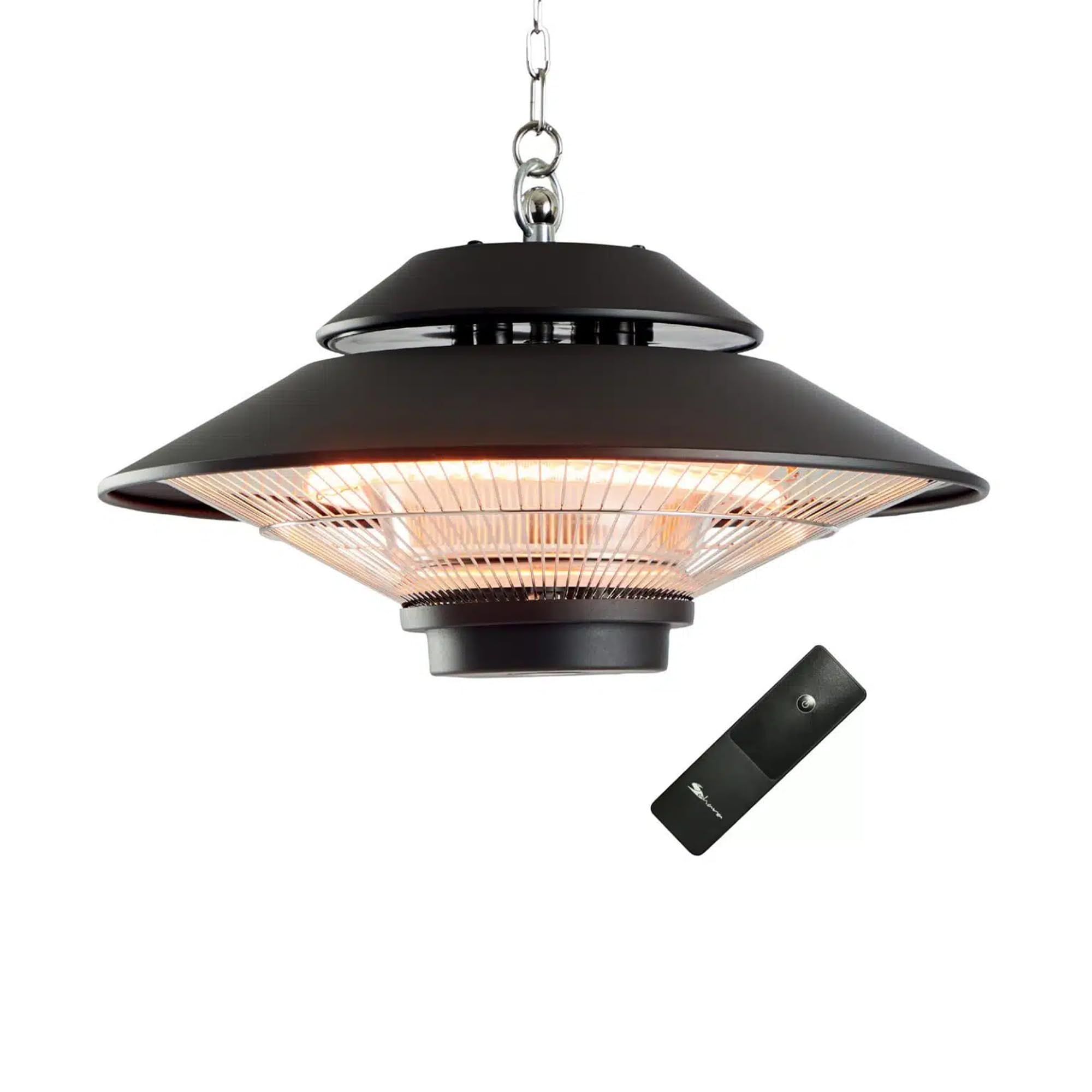 Sahara 1500W Hanging Electric Heater, Black