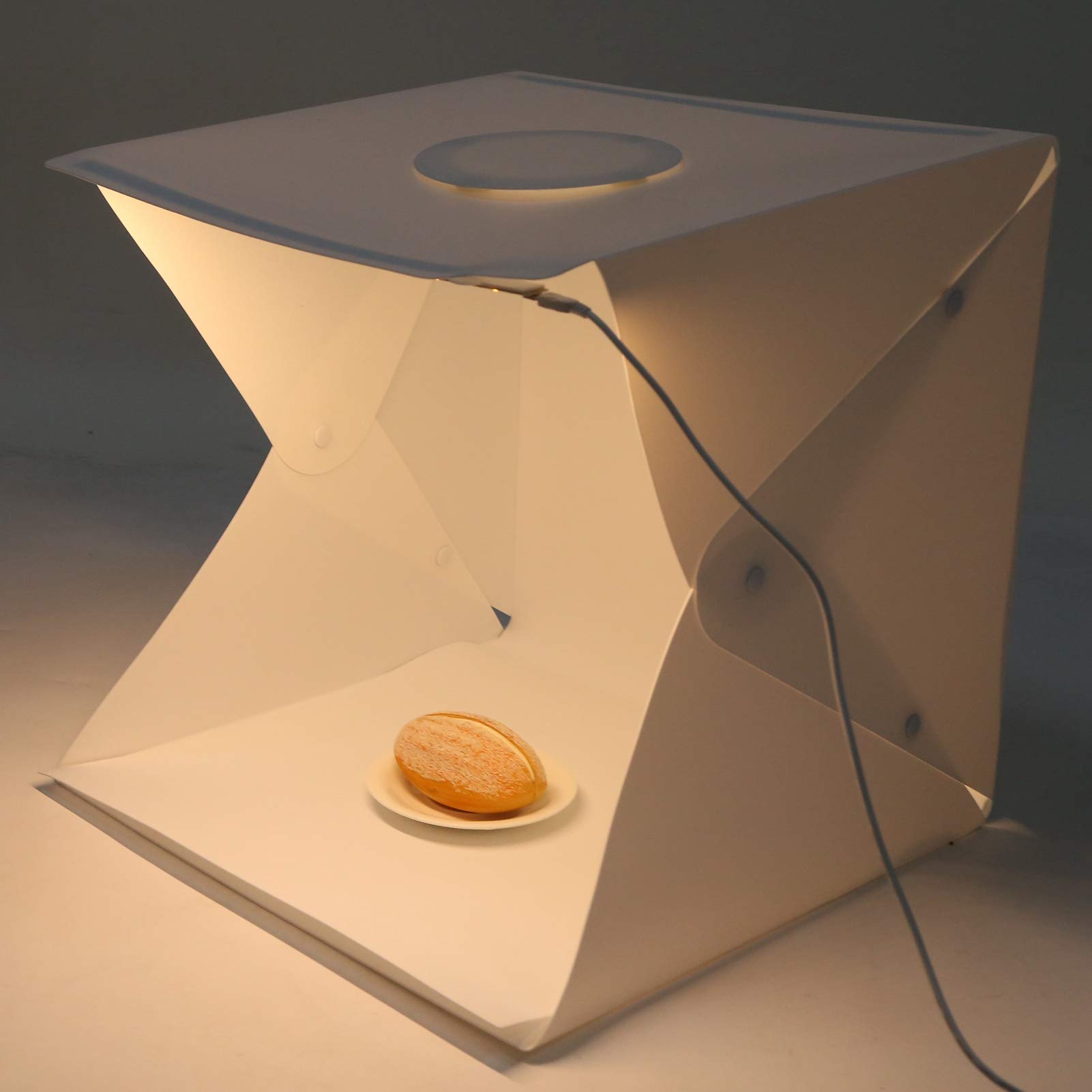 Caja Suave para Fotografía, Caja Portátil para Fotografía con Luz Suave, para Fotografiar Objetos Pequeños y Fotografiar Productos de Joyería