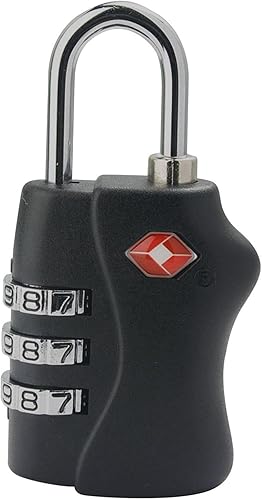 PAVO Premium TSA Travel 8046720 - Código de combinación de 3 dígitos, tamaño 8, 10, 0.472 in, 8046720