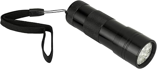 Miniatura 2 de Sunlite 51009 Linterna LED UV de luz negra, 3 pilas AAA (no incluidas), 100,000 horas LED nominales, para inspecciones y actividades al aire libre