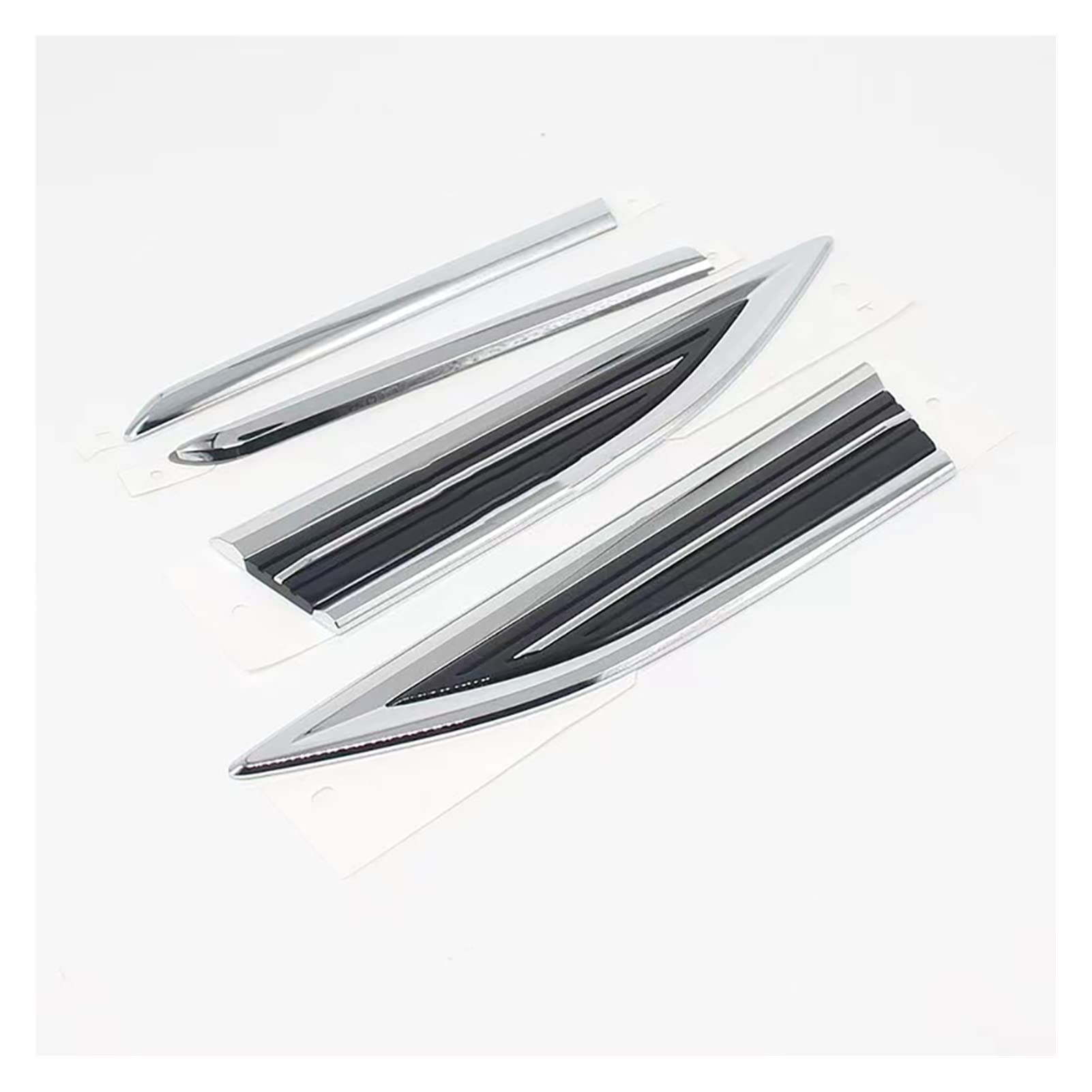 Wshao Store Kompatibel Mit Vw T- Kreuz 2019 2020 2021 Seitenflügel Fender Emblem Aufkleber Auto Körper Fender Side Label Zubehör (Color : Without Logo)