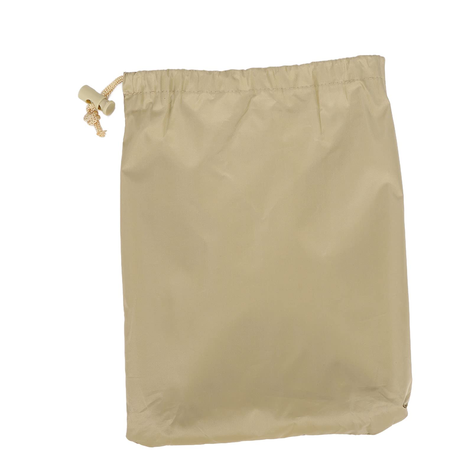 Laubsack aus 210D-Oxford-Stoff, Rasen- und Gartenlaubsammelbeutel, winddichter und atmungsaktiver Hofabfallsack mit großem Fassungsvermögen und Aufbewahrungstasche für abgefallene (Beige)