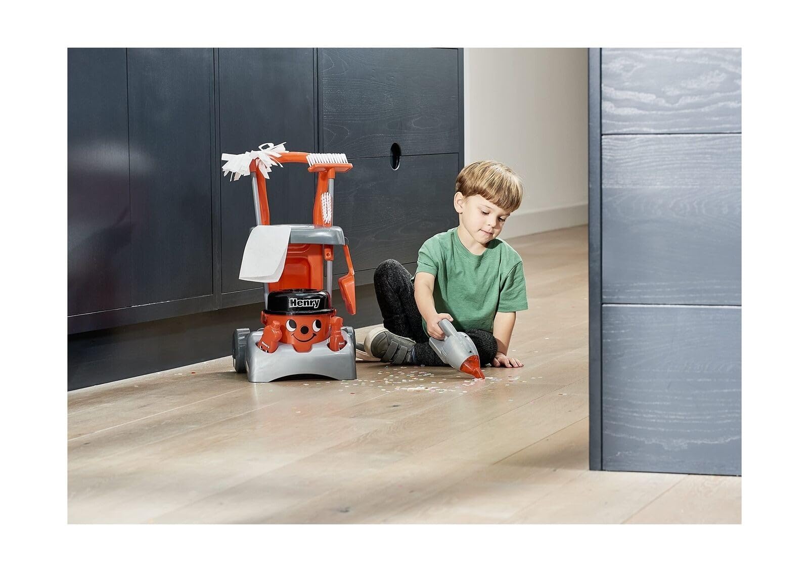 Deluxe Cleaning Childrens Cleaning Trolley Casdon Deluxe Henry