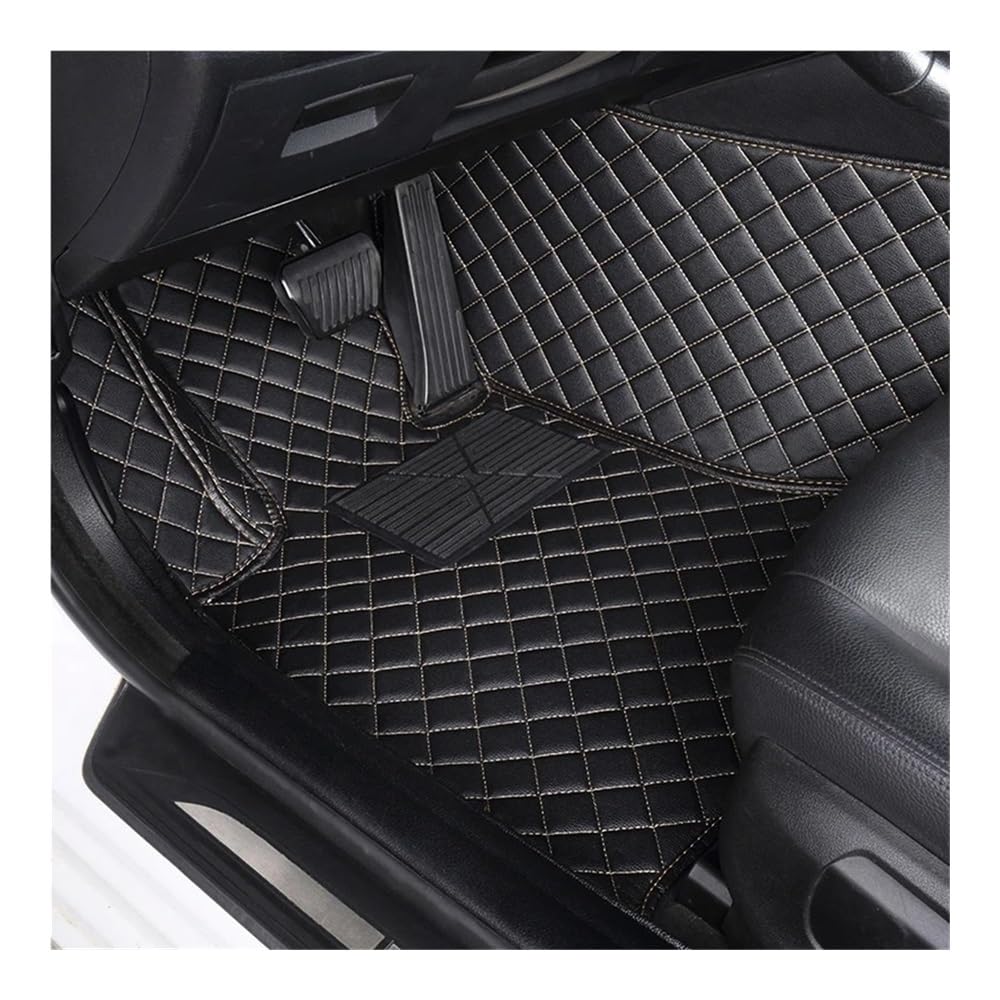 Generico Set tappetini Tappetini per Auto Personalizzati Tappeti per Soul Foot Coche Accessorie Accesorios Vehiculos per Completamente Impostati Tappeto tappetti | Black Red