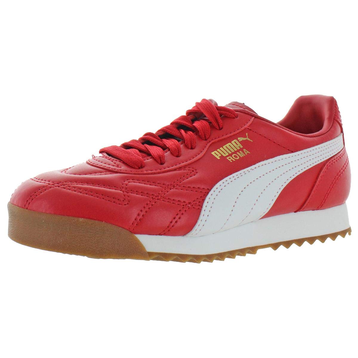 Puma Boys Roma Anniversario Jr Trainers Sneakers Red 5.5 Medium (D) Big Kid