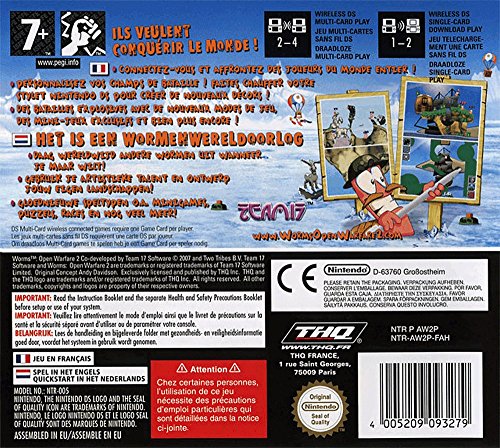 Worms Open Warfare 2 Console Portable Combat Tactique Humour et Réflexion UMD