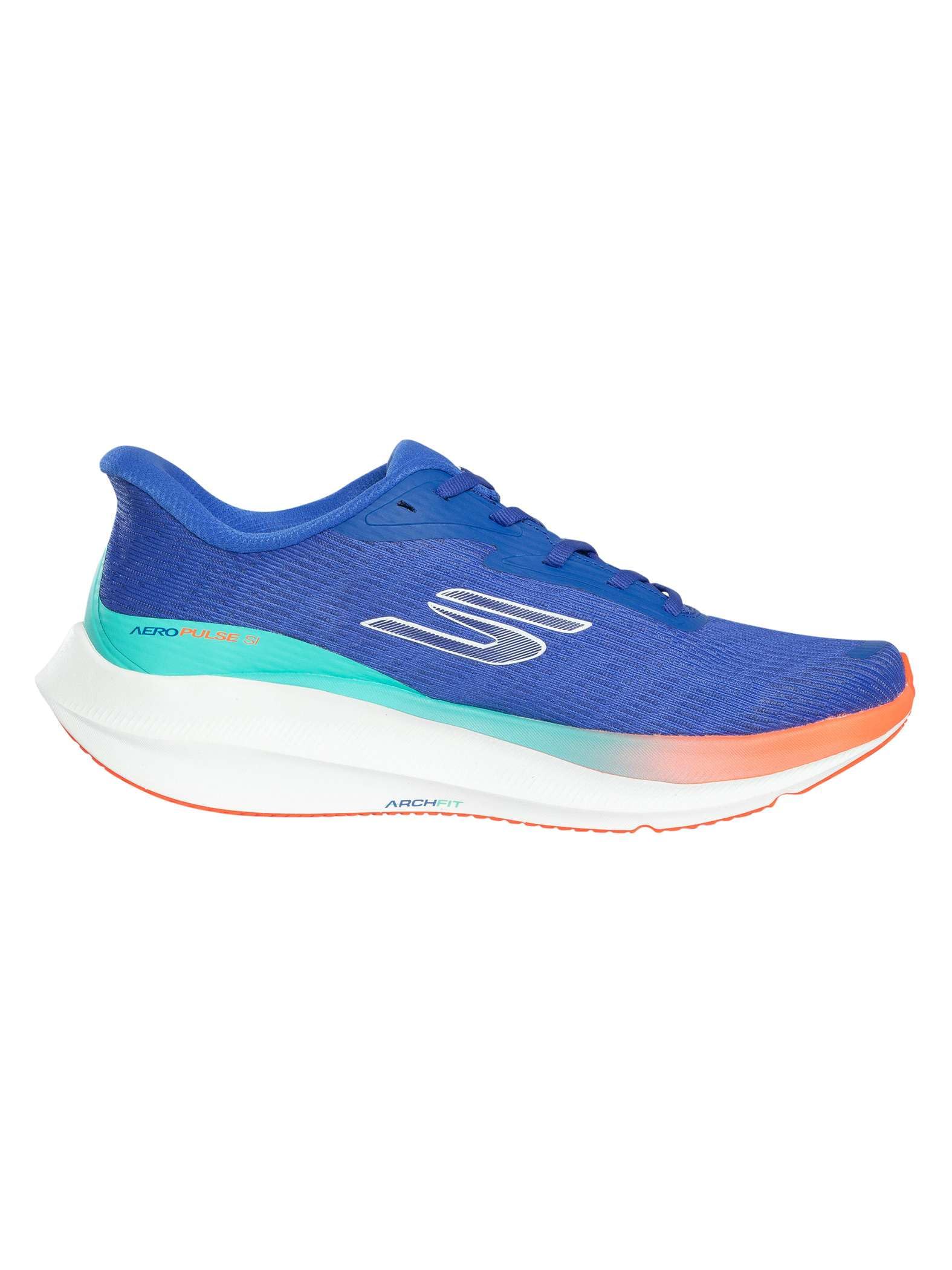 Skechers Uomo Aero Pulse Performance Running Shoes - Lightweight Engineered Mesh Low-Top Daily Runner with Arch Support Slip-in ALLENATRICE