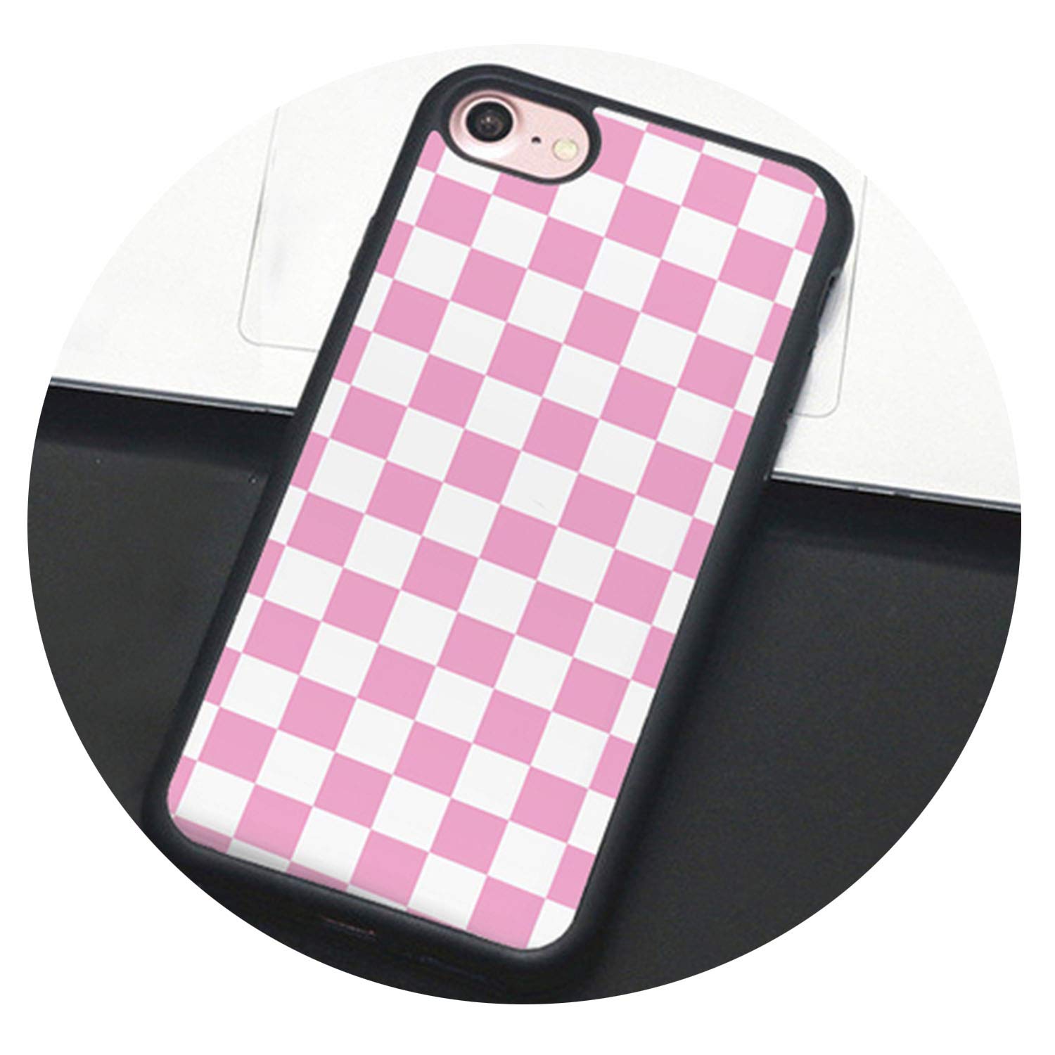 Checkerboard Plaid Checked Checkered Phone Case For iPhone X XR XS MAX 6s  Plus TPU Cover Coque For iPhone 7Plus,4285,For iPhone 6s plus