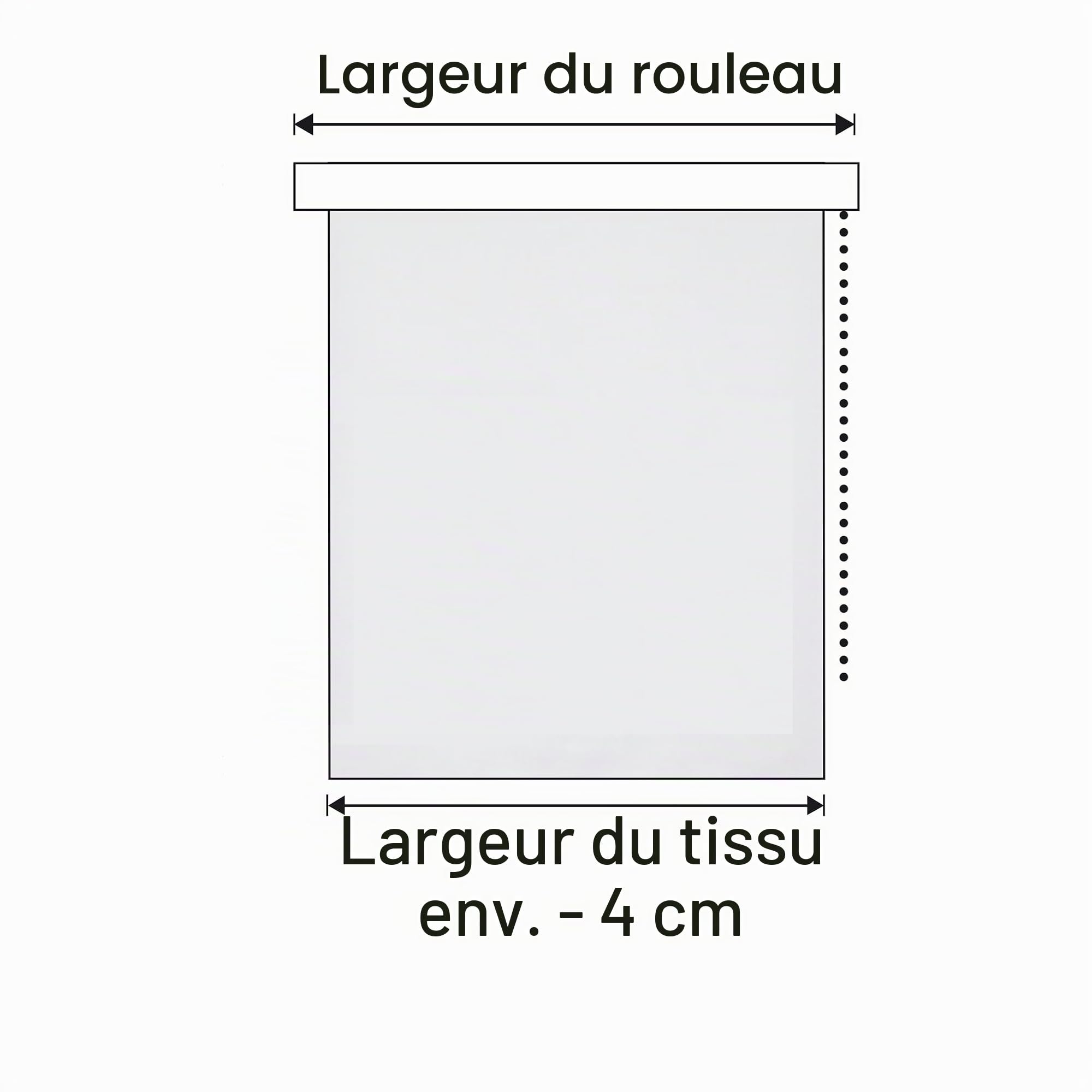 GARDINIA Store Enrouleur Occultant, Montage Mur/Plafond/Encadrement, Kit de Montage Inclus, Blanc, 92 x 180 cm (LxH)