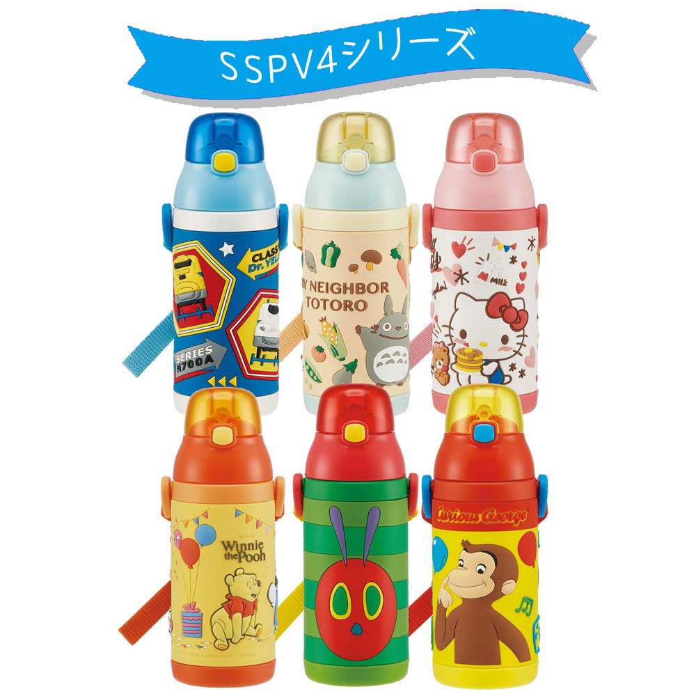 ⭐️お得品‼️ TPS(トープレ)製　クマのスケーター. スケーター 水筒 380ml ストロー ステンレス ボトル 3Dプリント