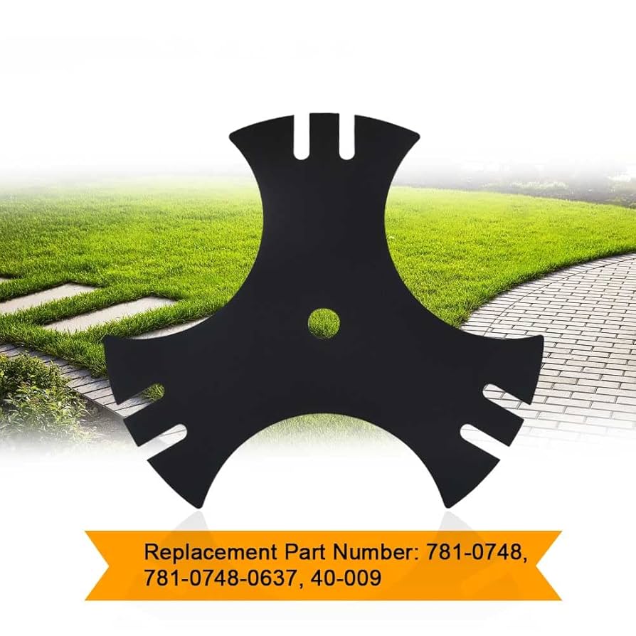 Amazon.com : 2 Pack 781-0748 781-0748-0637 3-Side Edger Star