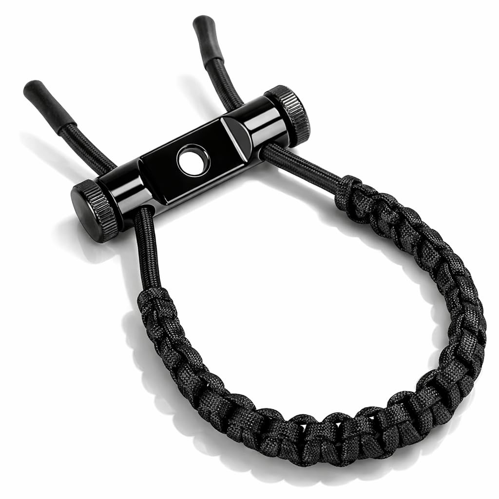 Zer One Cinturino da Polso di tiro con L'Arco, 1 Pezzo di tiro con L'Arco Regolabile in Pelle Resistente