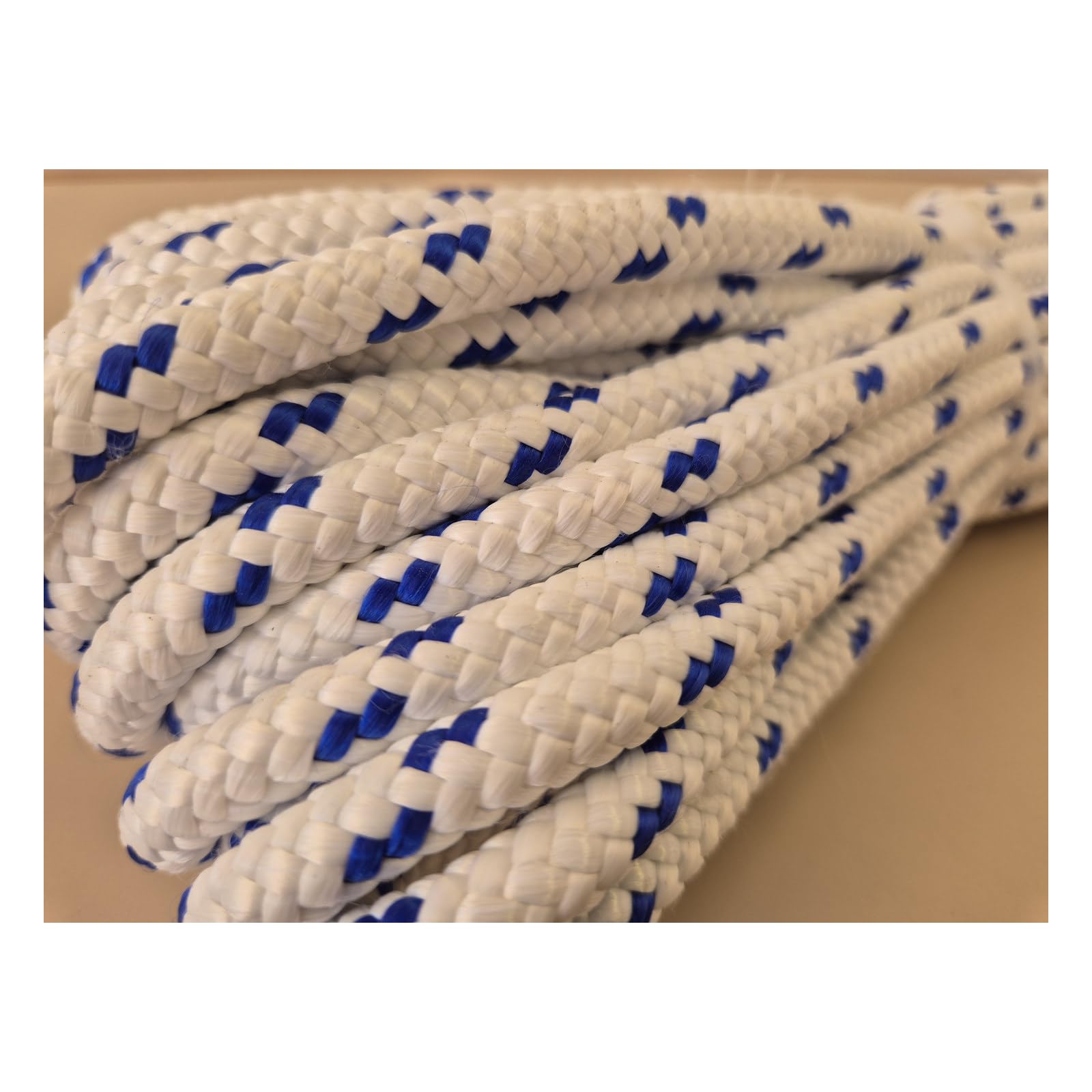 Corda intrecciata, Antica Corderia Marra, treccia Multiuso, 14mm x 50m, mare, fai da te, garden, stabilizzato ai raggi U.V. resistente a intemperie e agenti atmosferici