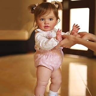RXDOLL Real Looking Baby Dolls 26 Inch Reborn Baby Dolls Girl Silicone Vinyl Realistic Toddler Dolls Soft Skin Lifelike Baby Girl Dolls Life Size Dolls for Girls