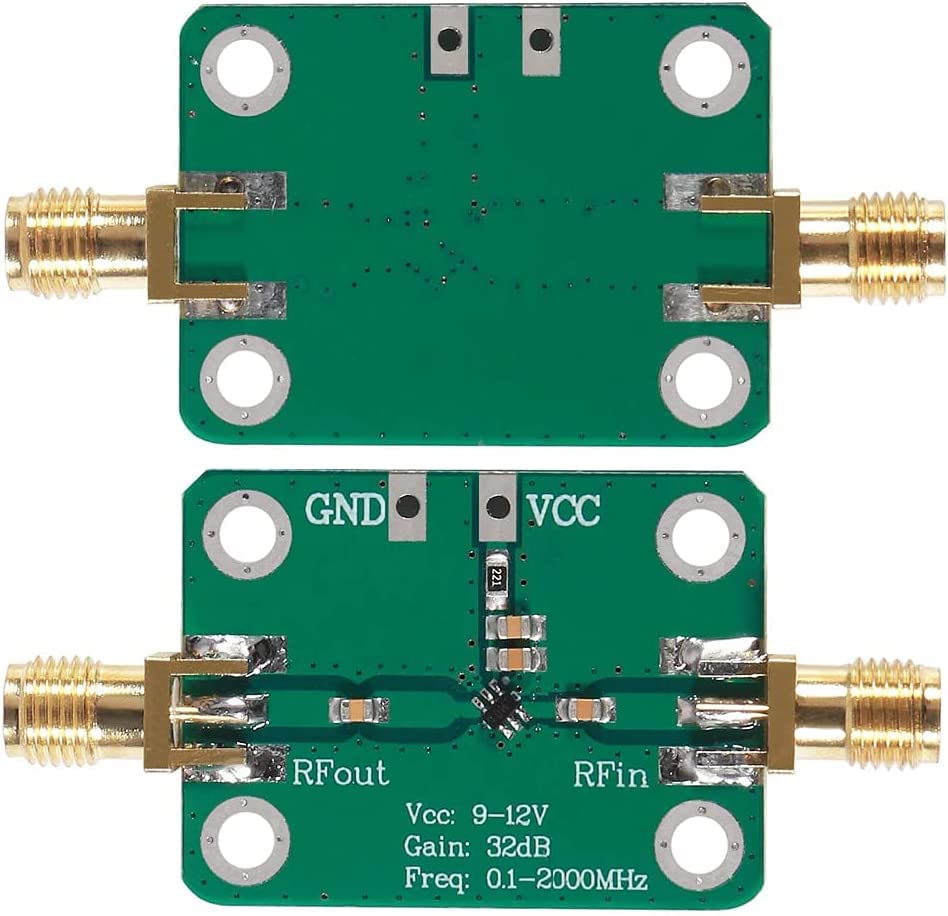 REES52 0.1-2000MHz RF WideBand Amplifier 30dB High Gain Low Noise LNA Amplifier-image-41