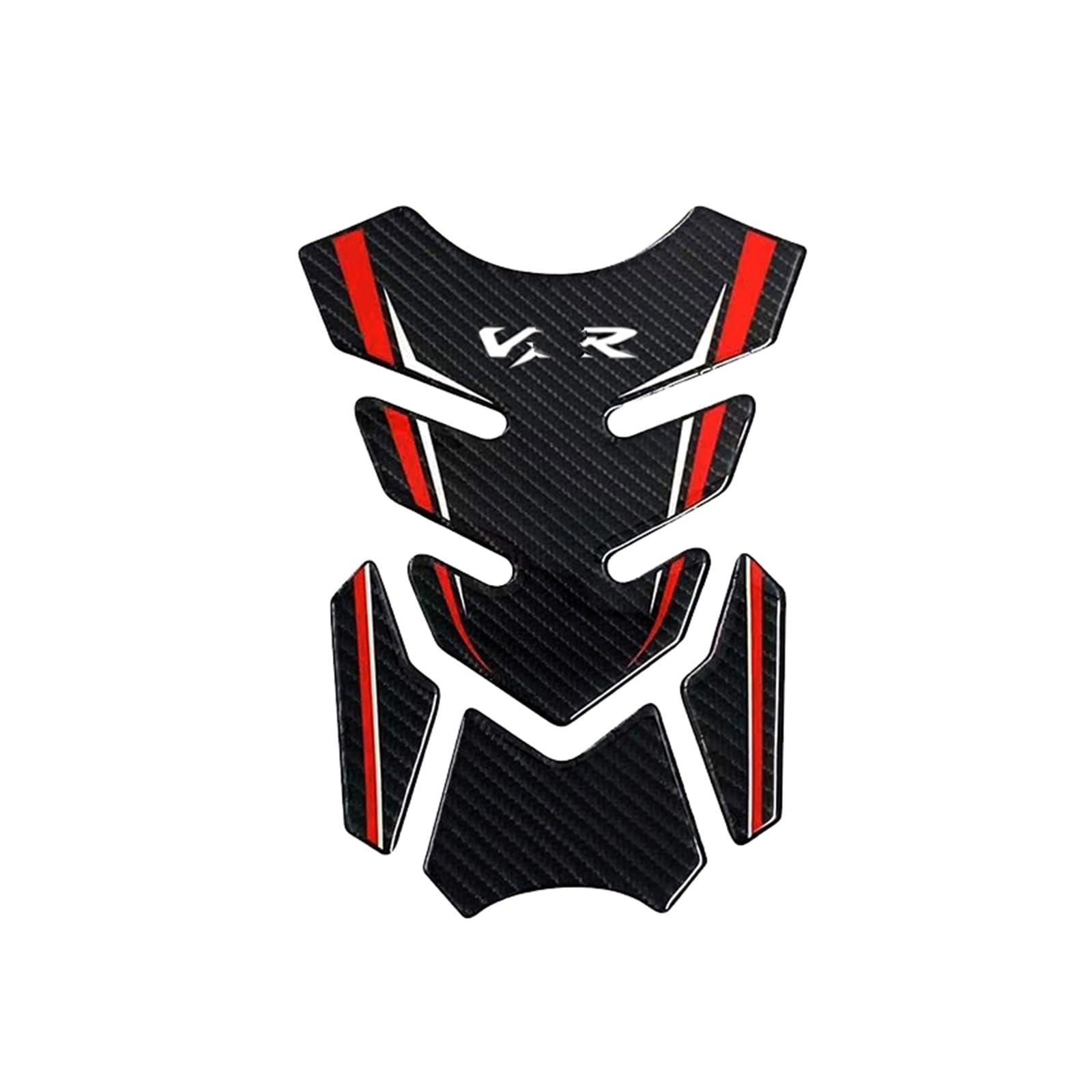for VFR 800 800F 800X 1200 1200F 1200X 400 Tankpad Motorcycle Tank Pad Decal Stickers(2 Red)
