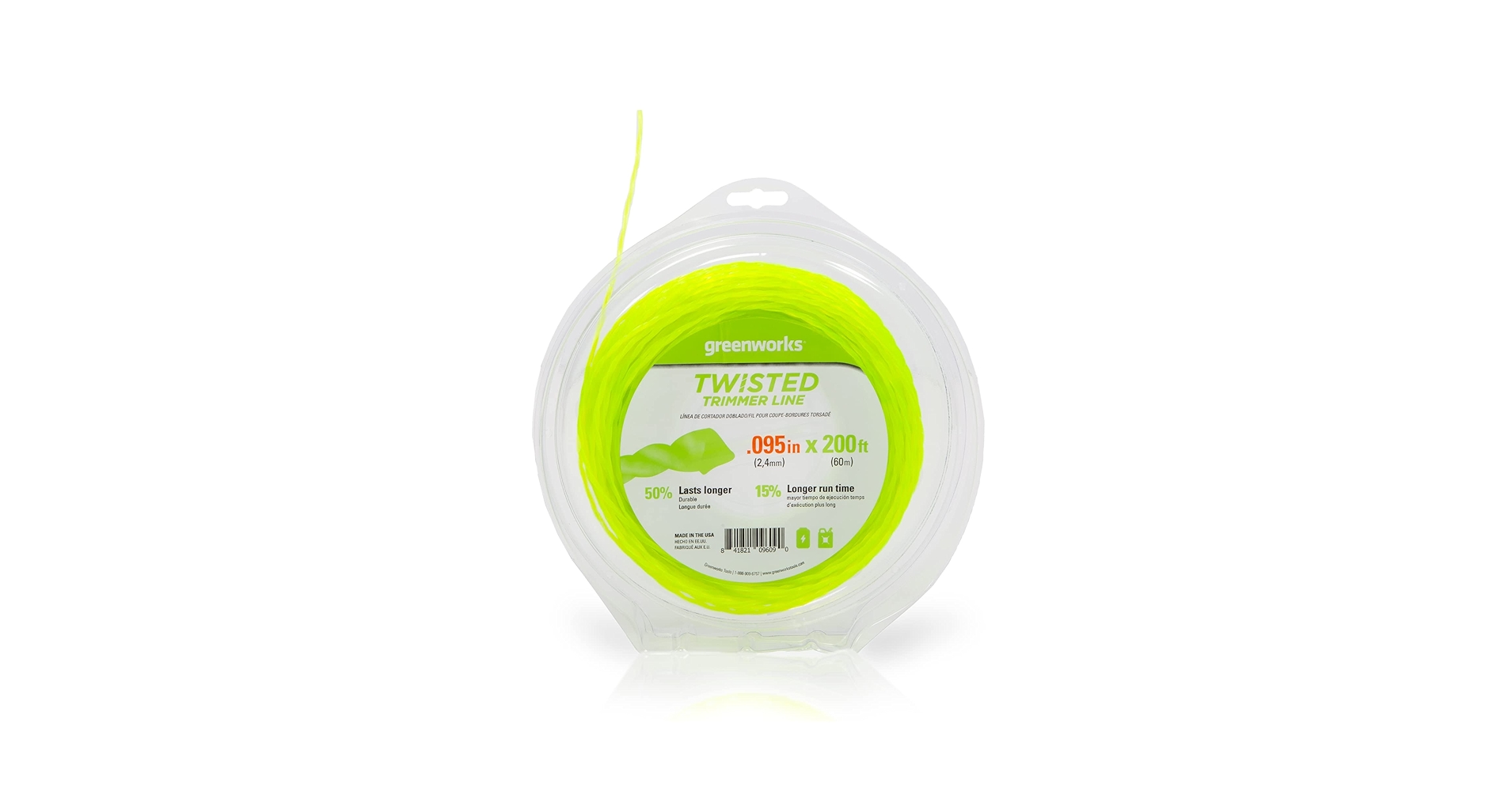 Amazon.com : Greenworks 0.095