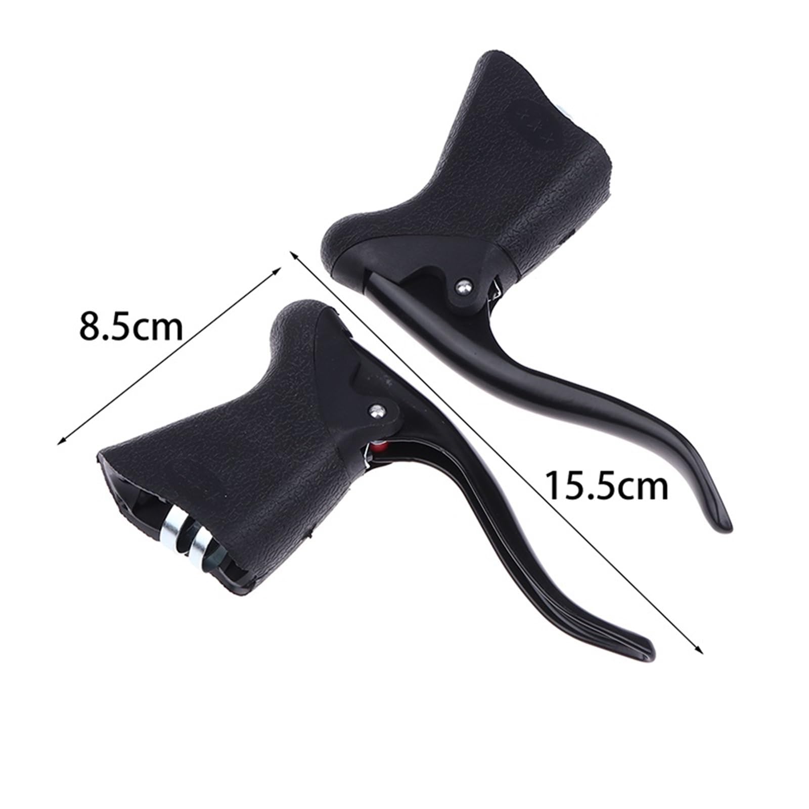 Generico Leve Freno Antiscivolo in Alluminio for Bici 1 Paio for Parti Anteriori Posteriori della Bicicletta con Manubrio da Strada,Componenti
