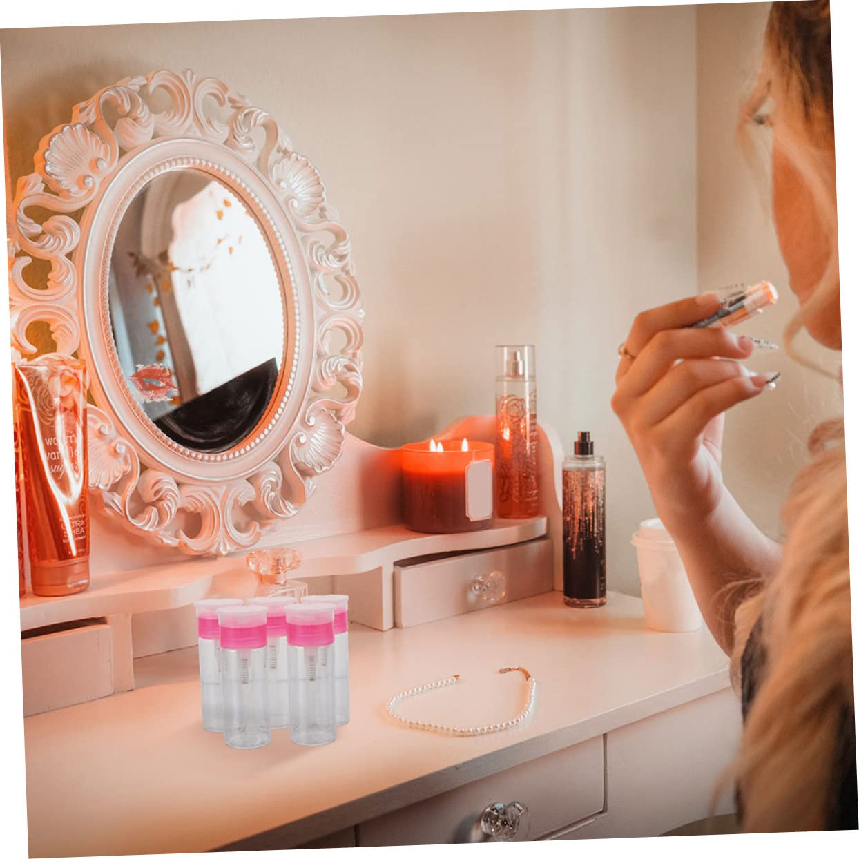 Healeved Nail Polish Remover Set 100ml Bottles Gel Nail Polish Remover Pads Cuticle Cleaner