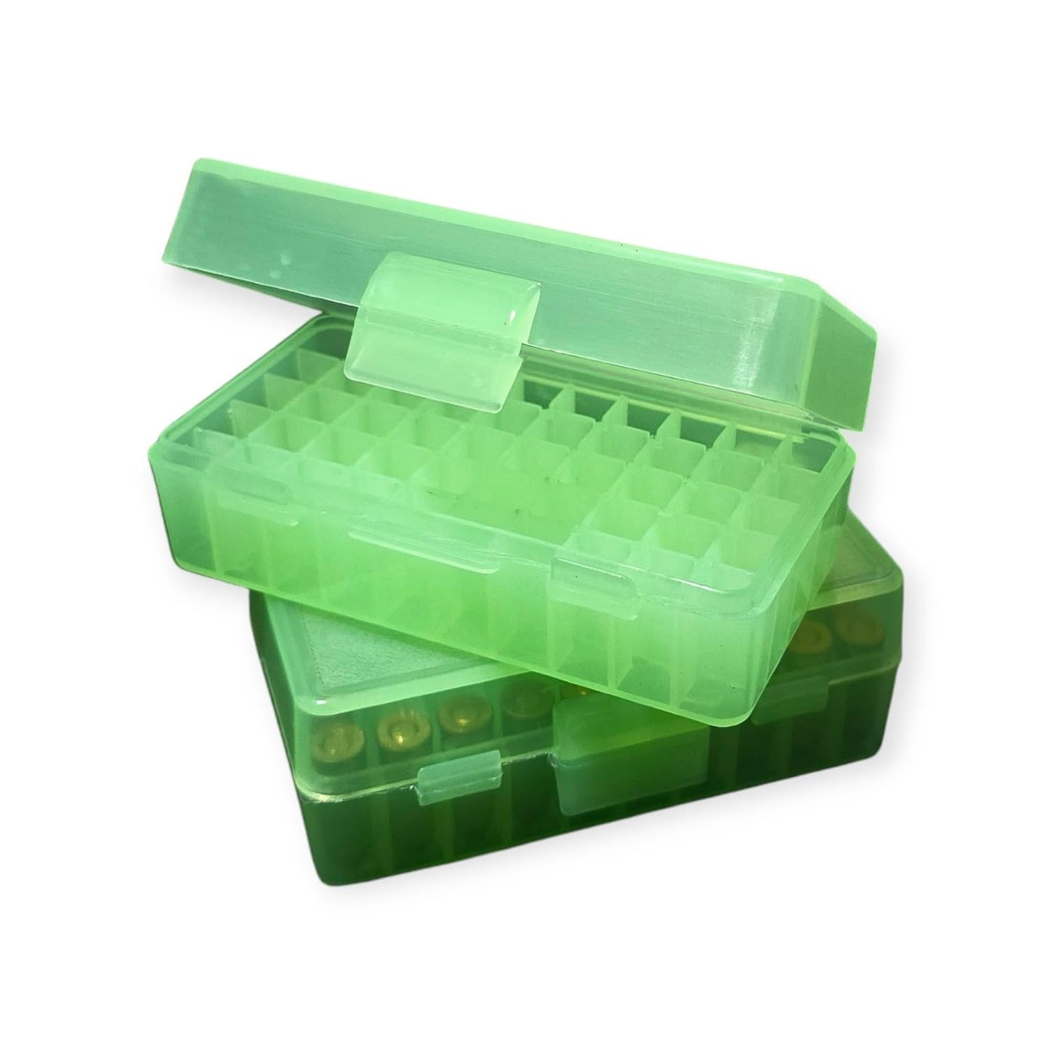 GunAlly Flip Top Ammo storage Box for .32 Caliber Ammo Carry Box