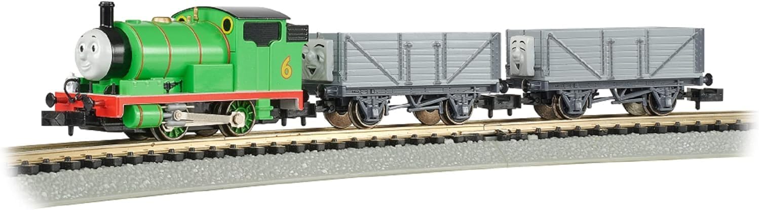 24030 Percy And Troublesome Trucks Train Set (Thomas Range) N Gauge