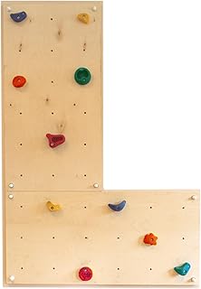 Gartenpirat Mur d'escalade intérieur IW2 2 Panneaux muraux 114x 57 cm (1,3 m²) avec 10 Prises d'escalade de