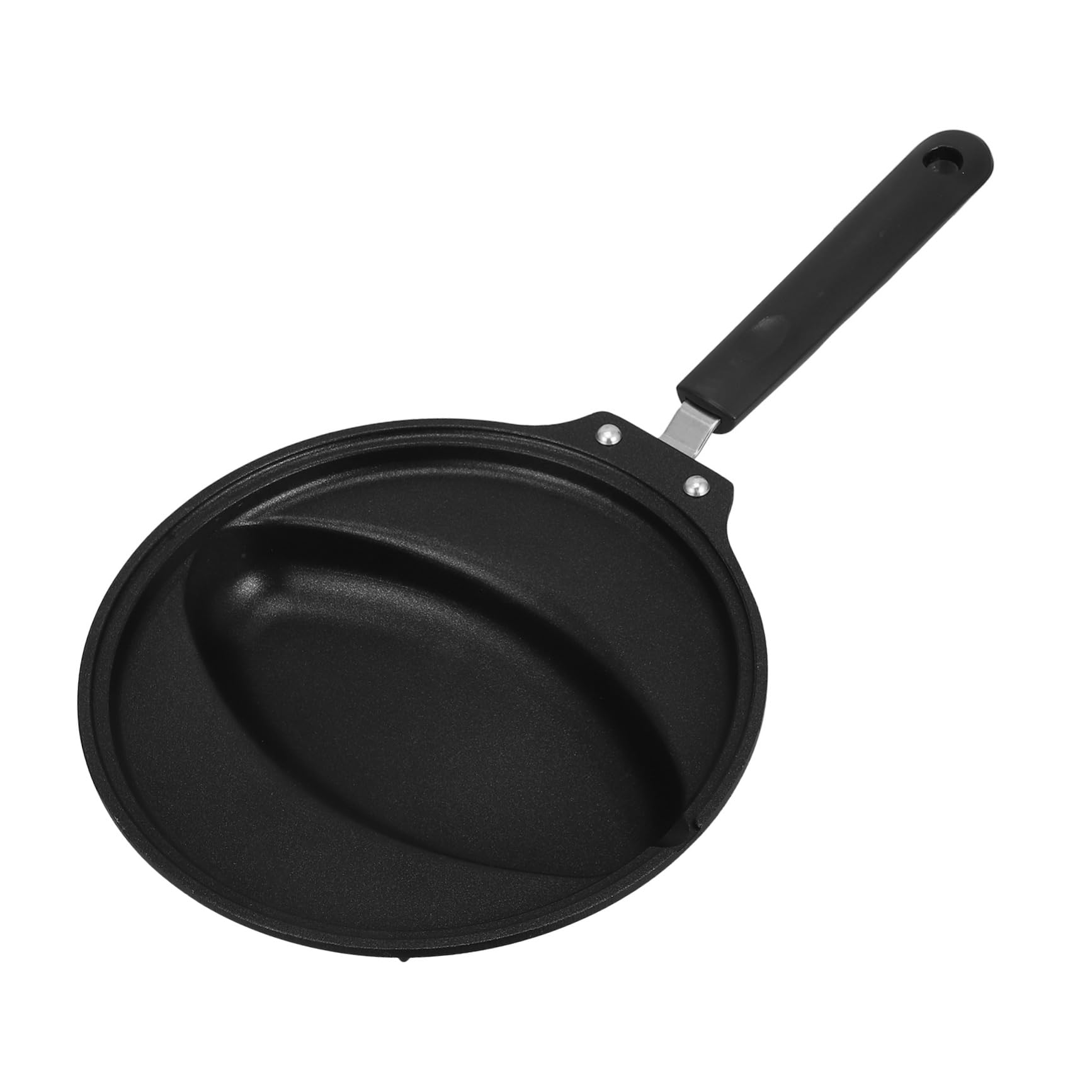 ABOOFAN 1Pc Non Stick Egg Frying Pan Cooking Pot for Japanese Style Omelettes Easy Clean Design Scald Handle for Home Use Black Frying Pot