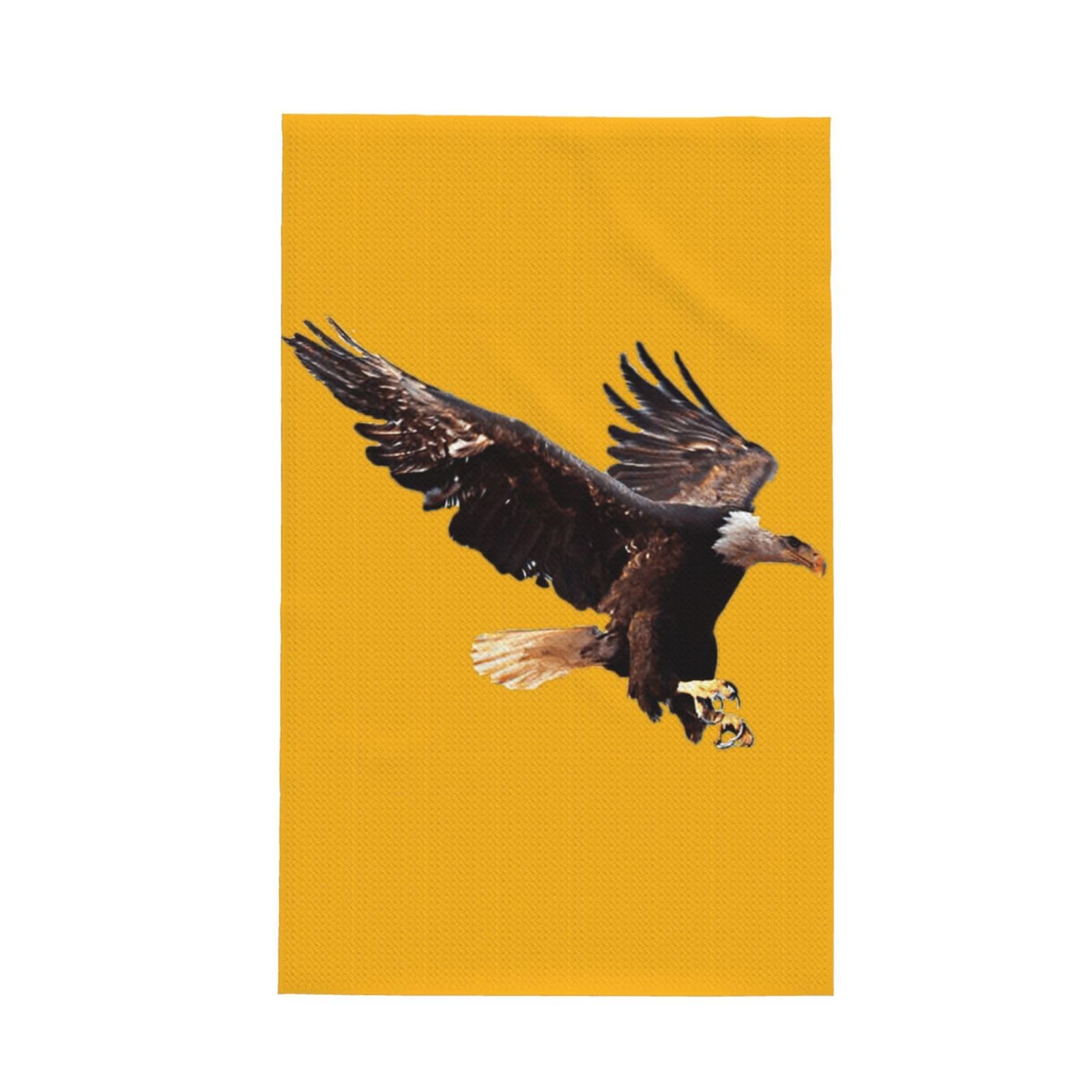 aabkjgfr Eagle Print Waffle Kitchen Towels,Absorbent Dishcloths,Household Tableware Wipes,Multi-Functional Tea Towels