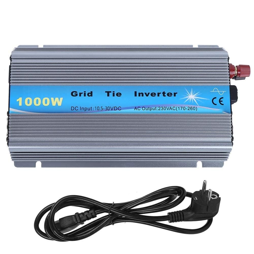Micro-onduleur, 1000W entrée 10.5-30V Sortie 230V onduleur réseau, Petit équipement Solaire connecté au réseau