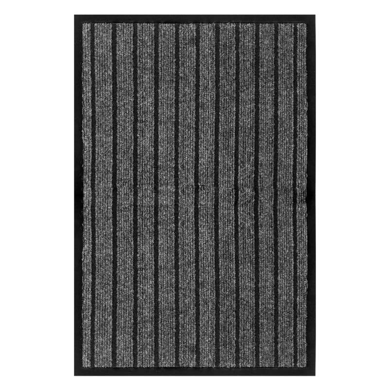 Fit Even Rubber Doormat – Outdoor & Indoor Heavy Duty Washable Non-Slip Doormat for Kitchen Garden, Inside & Outside Floor Mats, Waterproof and Dirt Trapper Entrance Rug Runner (60x180 cm, Grey)