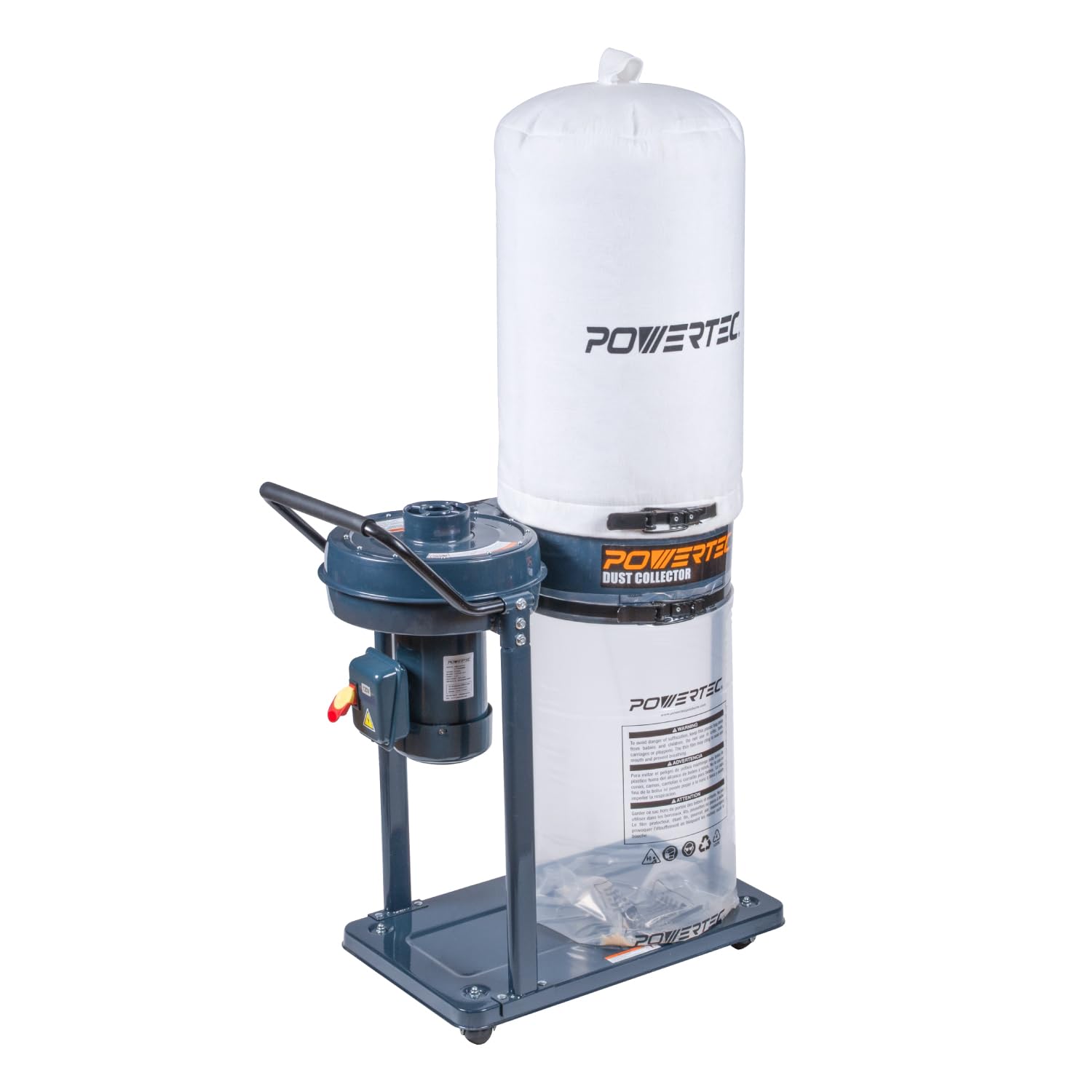 Amazon.com: POWERTEC 1 HP Dust Collector with 1 Micron Dust