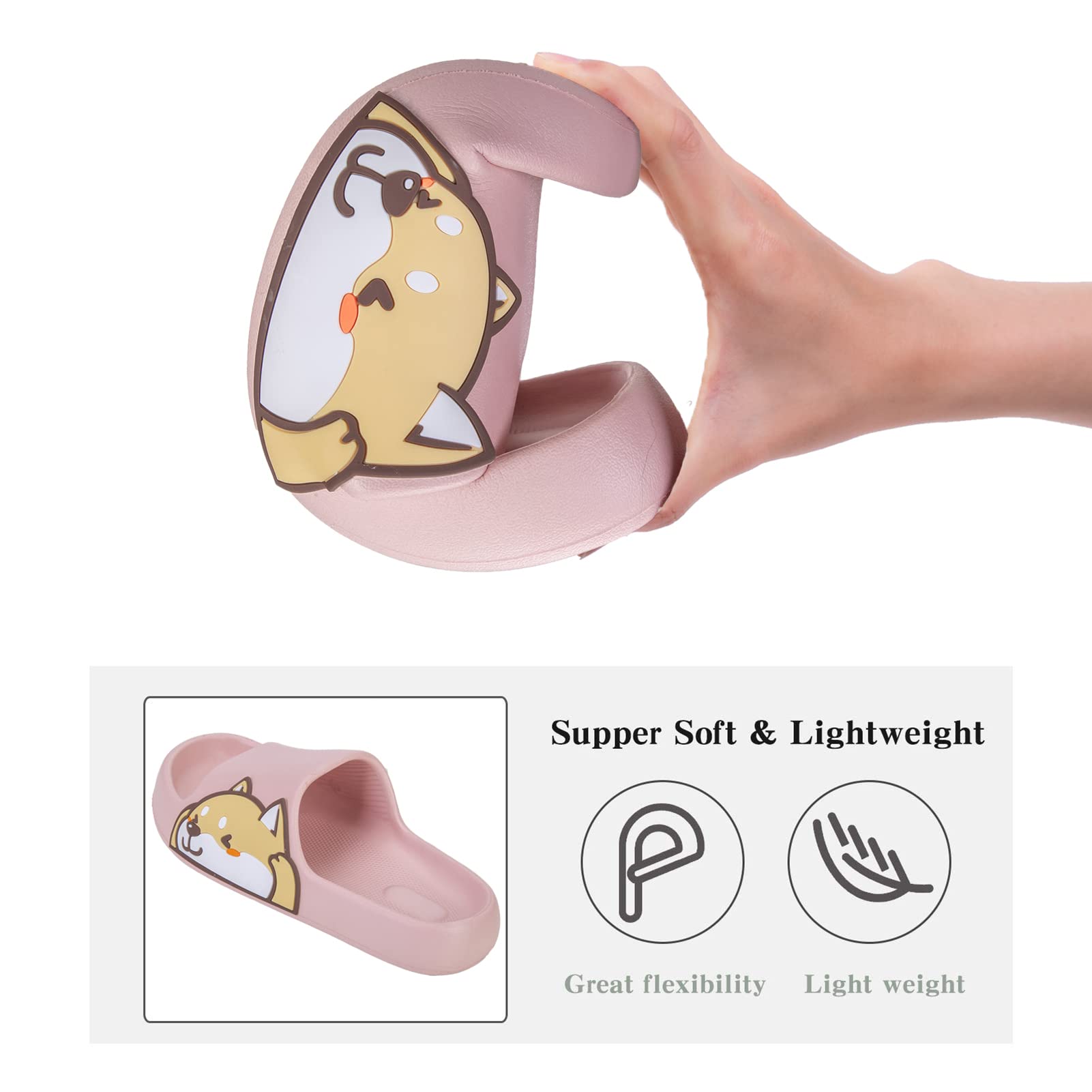 Waysoland Ciabatte donna uomo estive da Spiaggia Sandali,Ciabatte Morbide per bambini bagno,Doccia,pantofole antiscivolo infradito per interni ed esterni