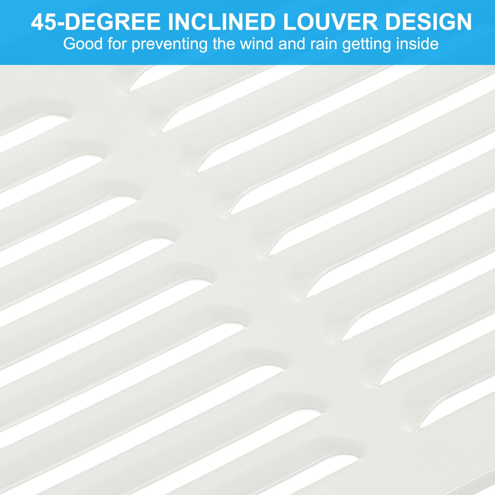 PATIKIL 10x8 Inch Aluminum Vent Cover - Image 3