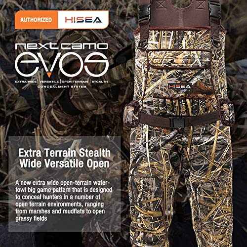 image for HISEA Chest Waders Neoprene Duck Hunting Waders for Men with 600G Insu