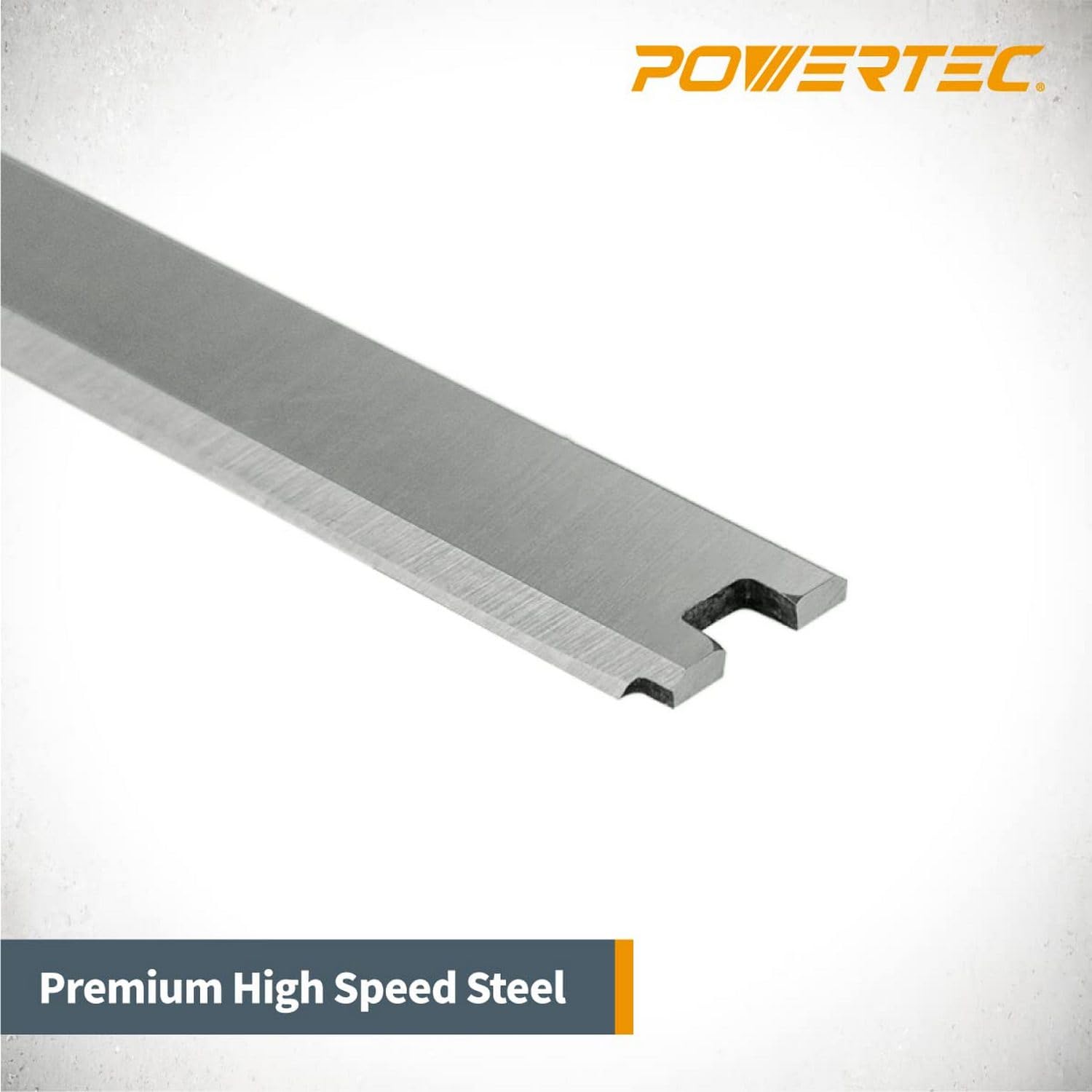 POWERTEC 13 Inch Planer Blades for RIDGID R4330, TP1300LS Planer, Replacement for AC20502 Planer Knives, Set of 6 (12828DD)