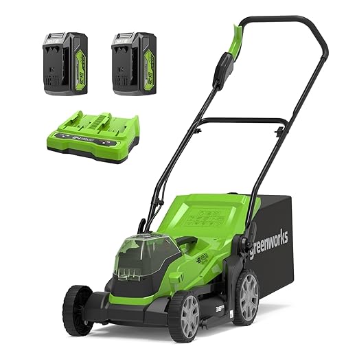 Greenworks 48V 36cm Twin-Battery Mower