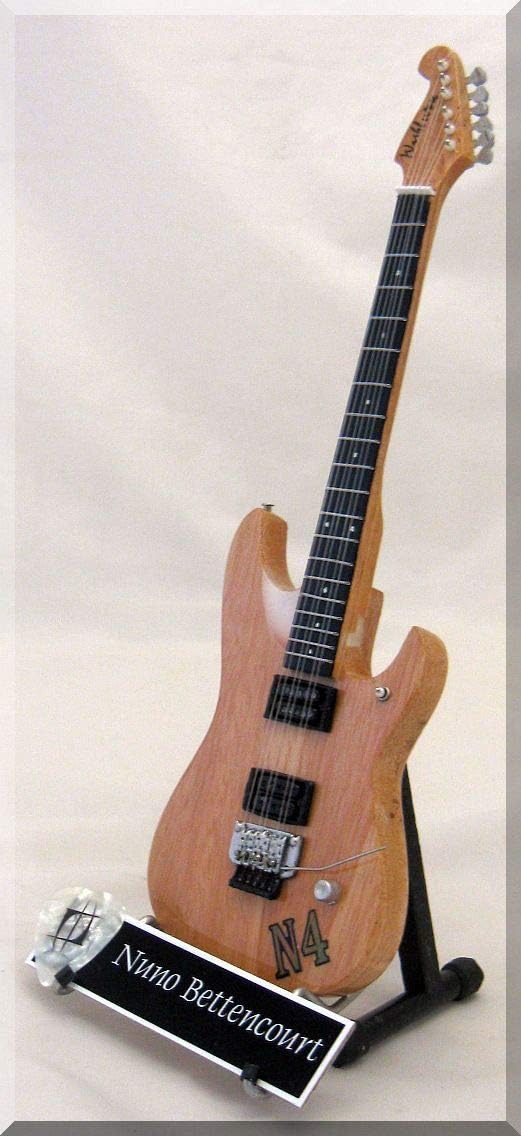 NUNO BETTENCOURT Miniature Guitar with Guitar Pick