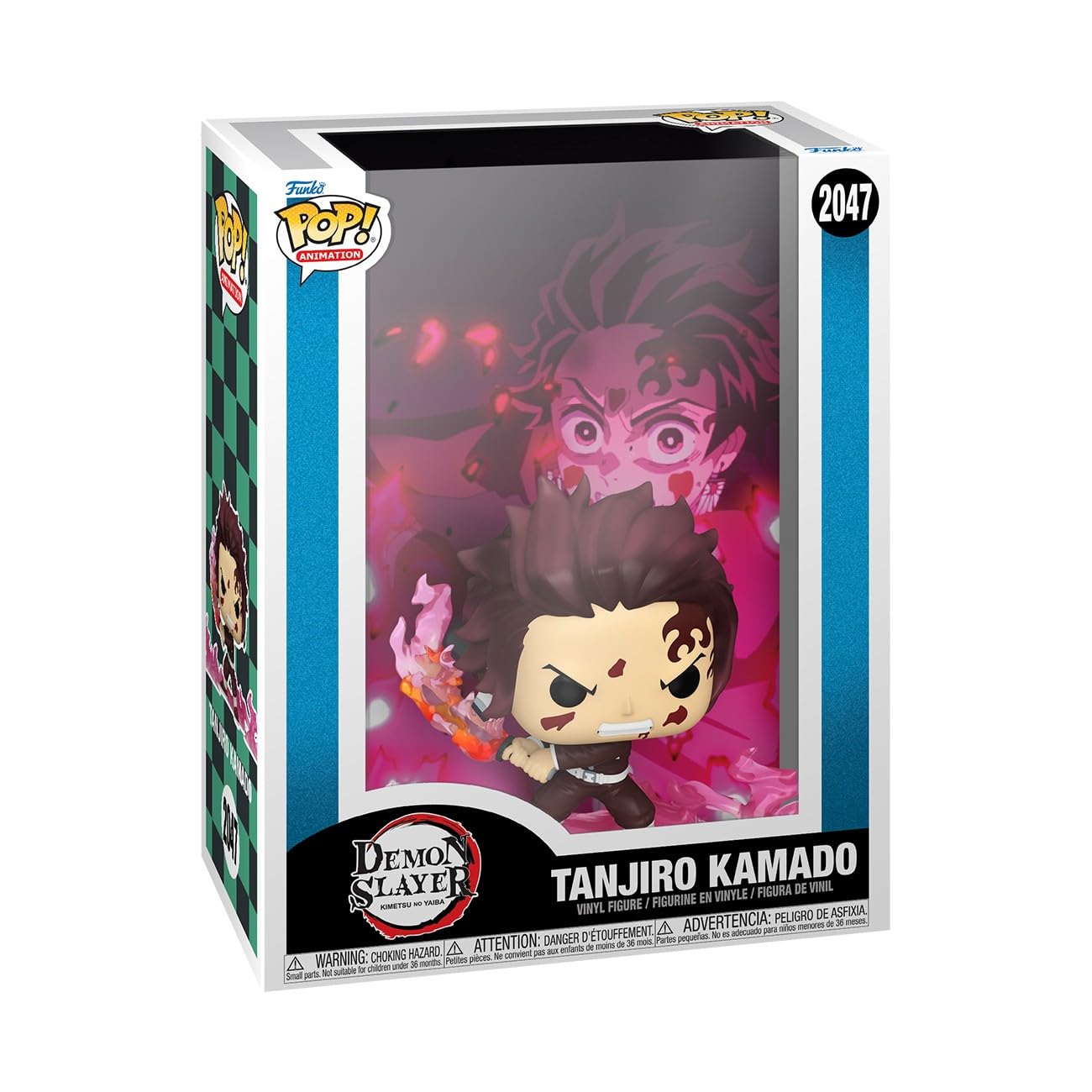 Funko Pop! Game Cover: Demon Slayer - Tanjiro - Collectable Vinyl Figure - Gift Idea - Official Merchandise - Toys for Kids & Adults - Anime Fans - Model Figure for Collectors and Display