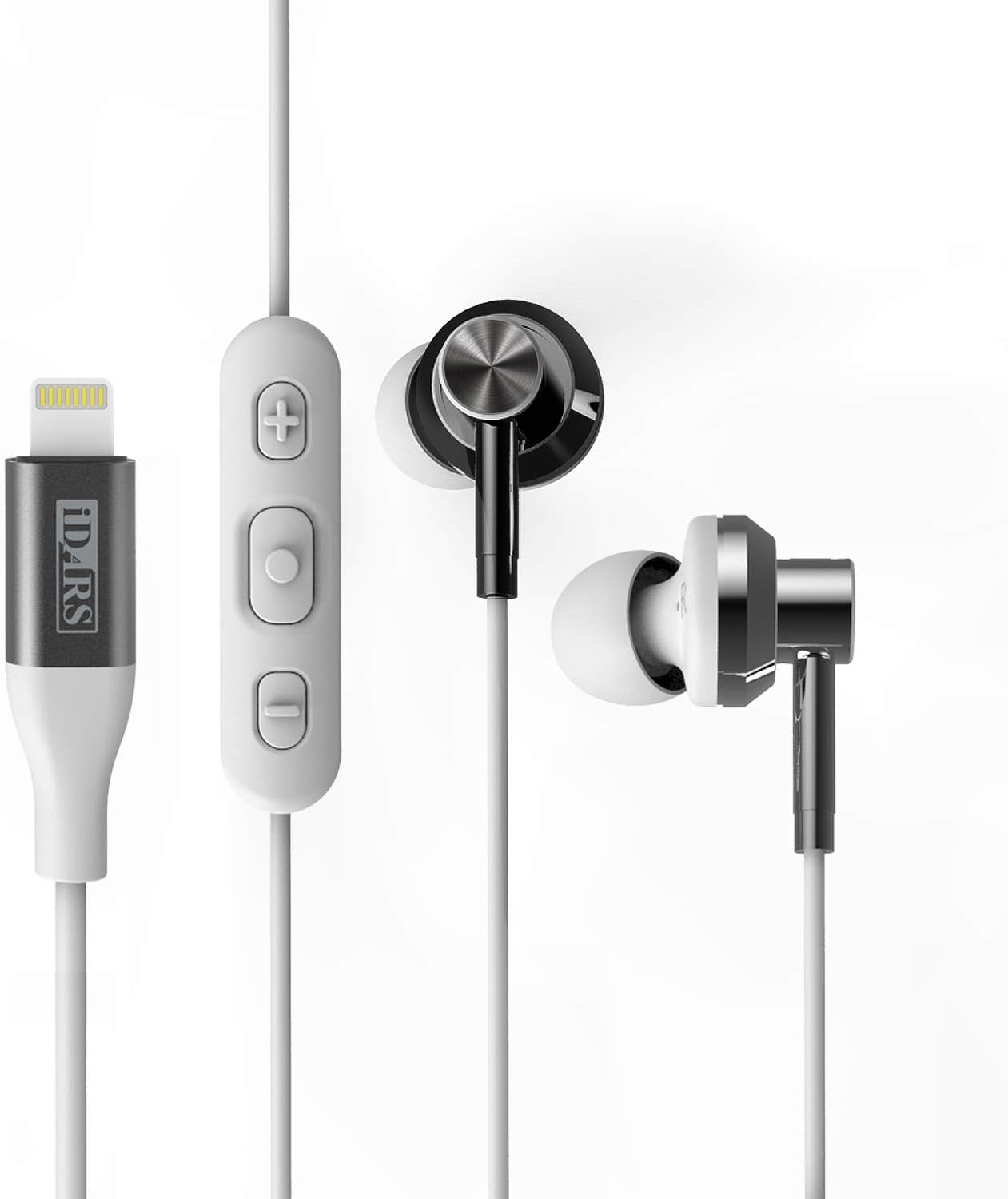 iDARS Lightning Headphone Earbud Earphone Apple MFi