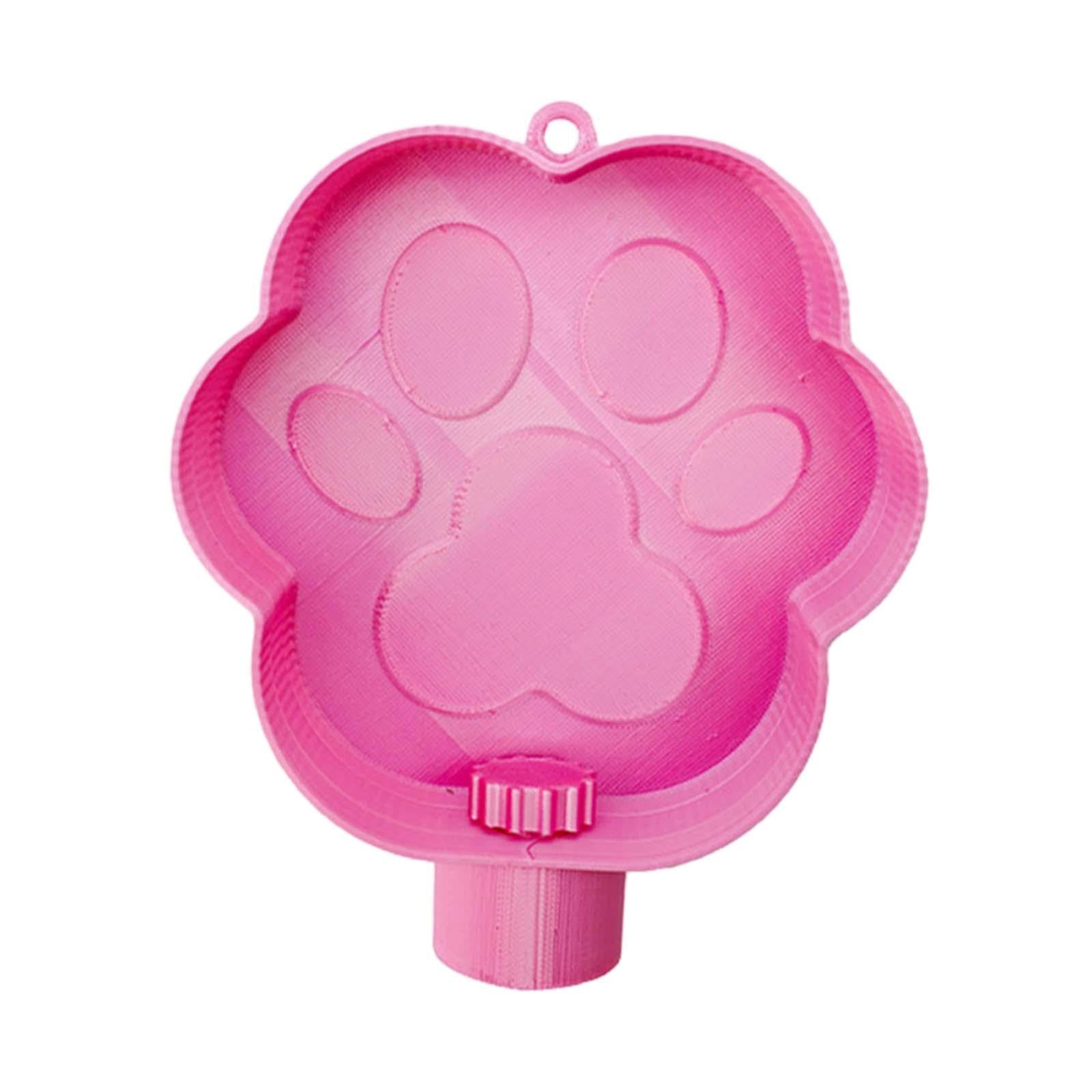 MYCENSE Pet Water Bowl Water Dispenser for Bottle Feeder Leakproof Small Portable Dish for Walking Fishing Camping Hiking Outdoor, Pink