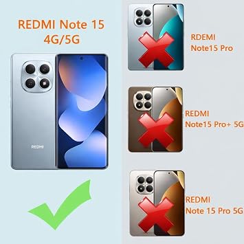 PIXFAB for Xiaomi Redmi Note 15 4G/5G / Poco M8 5G Case, [Slim Fit] Stylish Brushed Shockproof Carbon Fibre [Protective Case] Cover, Gel Rubber Phone Case Cover for Redmi Note 15 / Poco M8 5G - Black